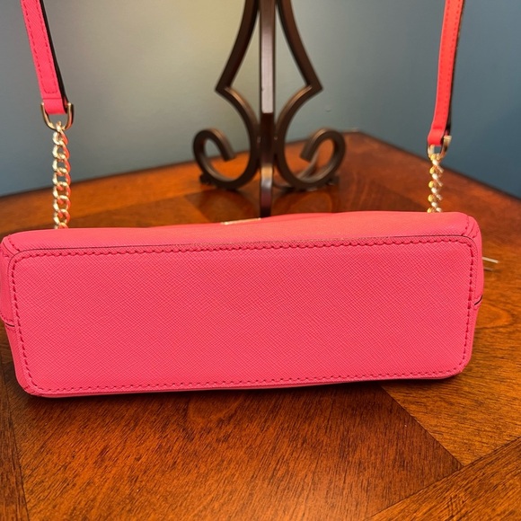 Kate Spade Cameron Street Blossom Hilli color bright flamingo Crossbody Bag - Picture 7 of 13